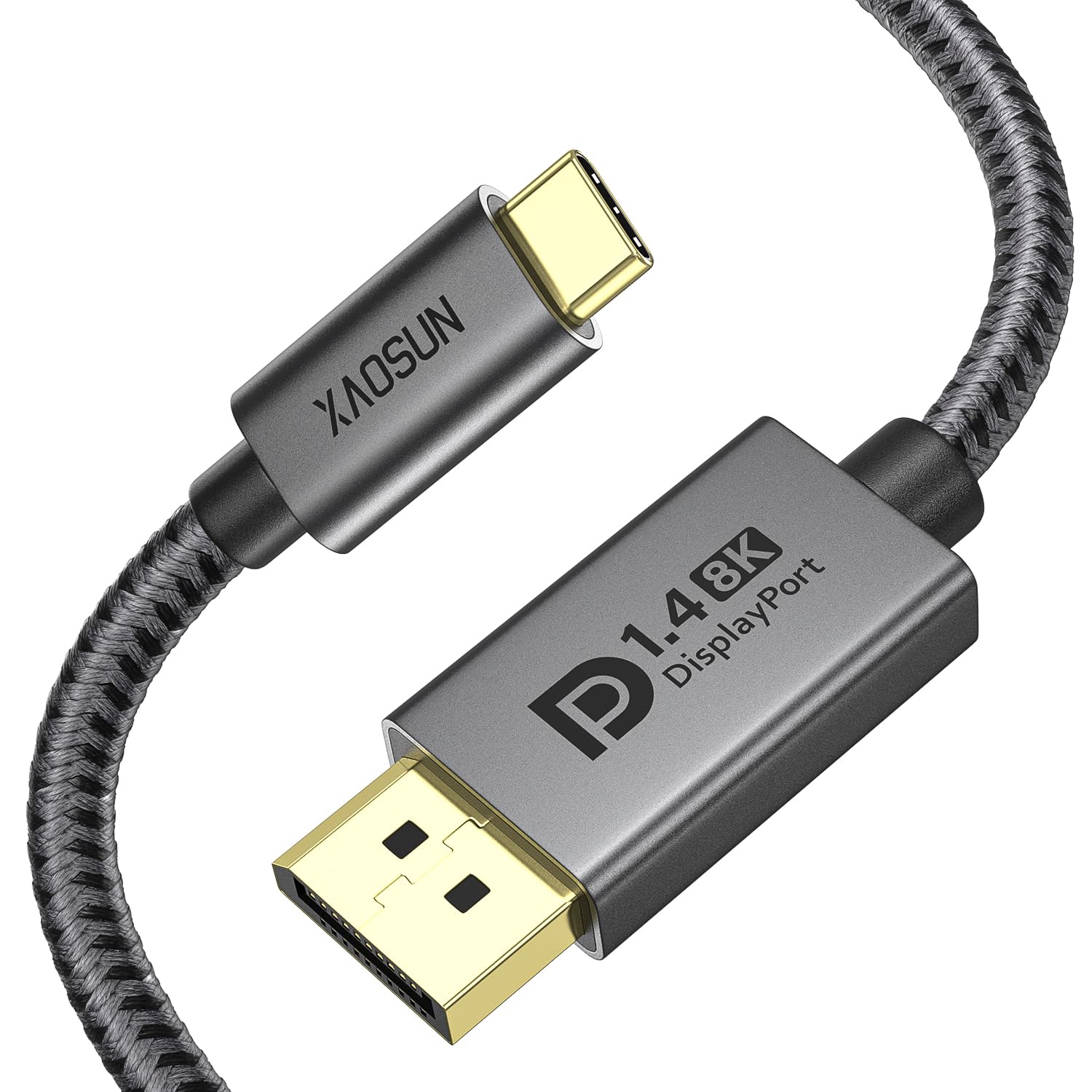Amazon.co.jp: XAOSUN USB C DisplayPort 2M 変換ケーブル 8K@60Hz 4K